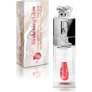 La Prédiré Awakening Glow Lip Oil - Frosty Clear with Red Tint NEW